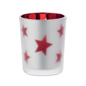 LANDLE LED arbatinė žvakė stiklainyje su baterija