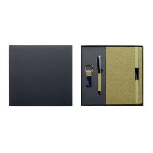 CHIPPEWA SET A5 užrašų knygutės rinkinys su rašikliu ir raktų pakabuku