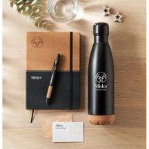 CADEAU Elegantiškas 3 dalių dovanų rinkinys su norima spauda