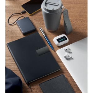 TREZE Elegantiškas A5 formato sąsiuvinis minkštu viršeliu