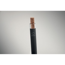 BERGAMO + Spaudžiamas rašiklis iš perdirbto aliuminio