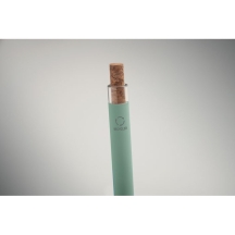 BERGAMO + Spaudžiamas rašiklis iš perdirbto aliuminio