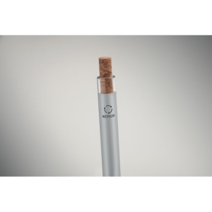 BERGAMO + Spaudžiamas rašiklis iš perdirbto aliuminio