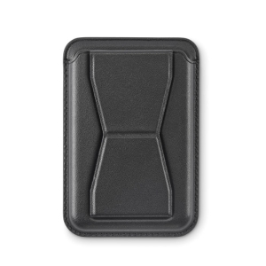 LEAMAG Odinis kortelių dėklas telefonui su stoveliu