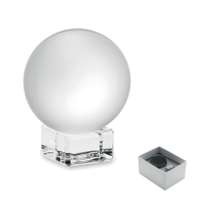 GLASSWARD Stiklinis apvalus apdovanojimas su dovanų dėžute