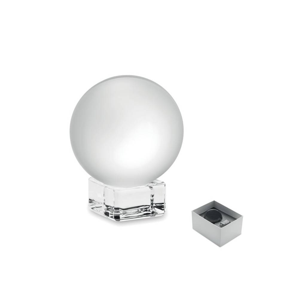 GLASSWARD Stiklinis apvalus apdovanojimas su dovanų dėžute