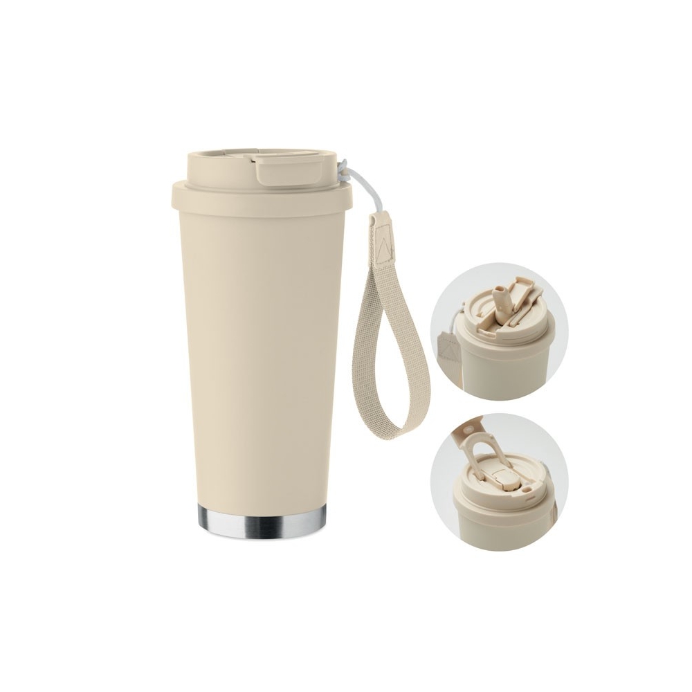 TOPAZ LARGE Perdirbto plieno termopuodelis 500 ml