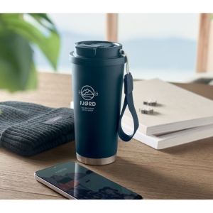 TOPAZ LARGE Perdirbto plieno termopuodelis 500 ml