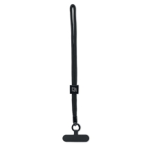 NONETTE WRIST  Reguliuojamas polisterio telefono dirželis, 25 cm