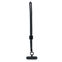 NONETTE WRIST  Reguliuojamas polisterio telefono dirželis, 25 cm