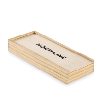 DOMI&CARDS Domino ir perdirbto popieriaus kortų rinkinys