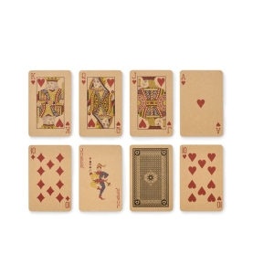 DOMI&CARDS Domino ir perdirbto popieriaus kortų rinkinys