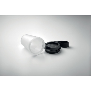 ISFORDEN TUMBLER Vienos sienelės plastikinis puodelis su dirželiu, 300 ml