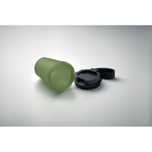 ISFORDEN TUMBLER Vienos sienelės plastikinis puodelis su dirželiu, 300 ml