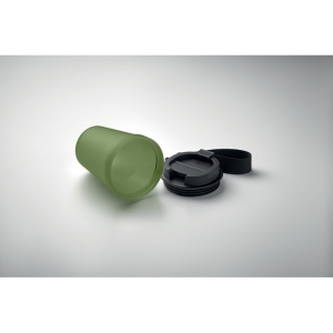 ISFORDEN TUMBLER Vienos sienelės plastikinis puodelis su dirželiu, 300 ml