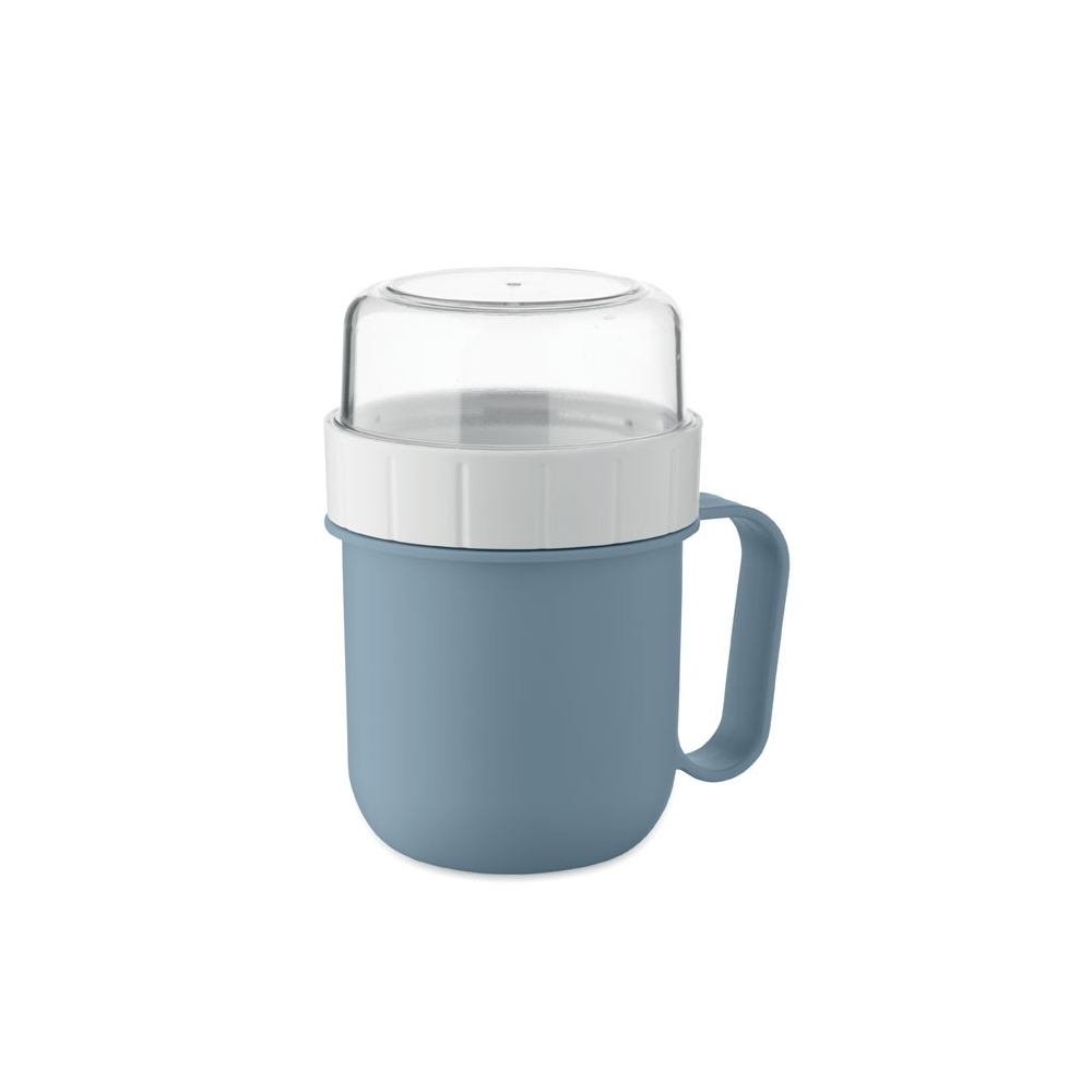 CUP ON GO Pusryčių arba užkandžių puodelis kelionei 450 ml