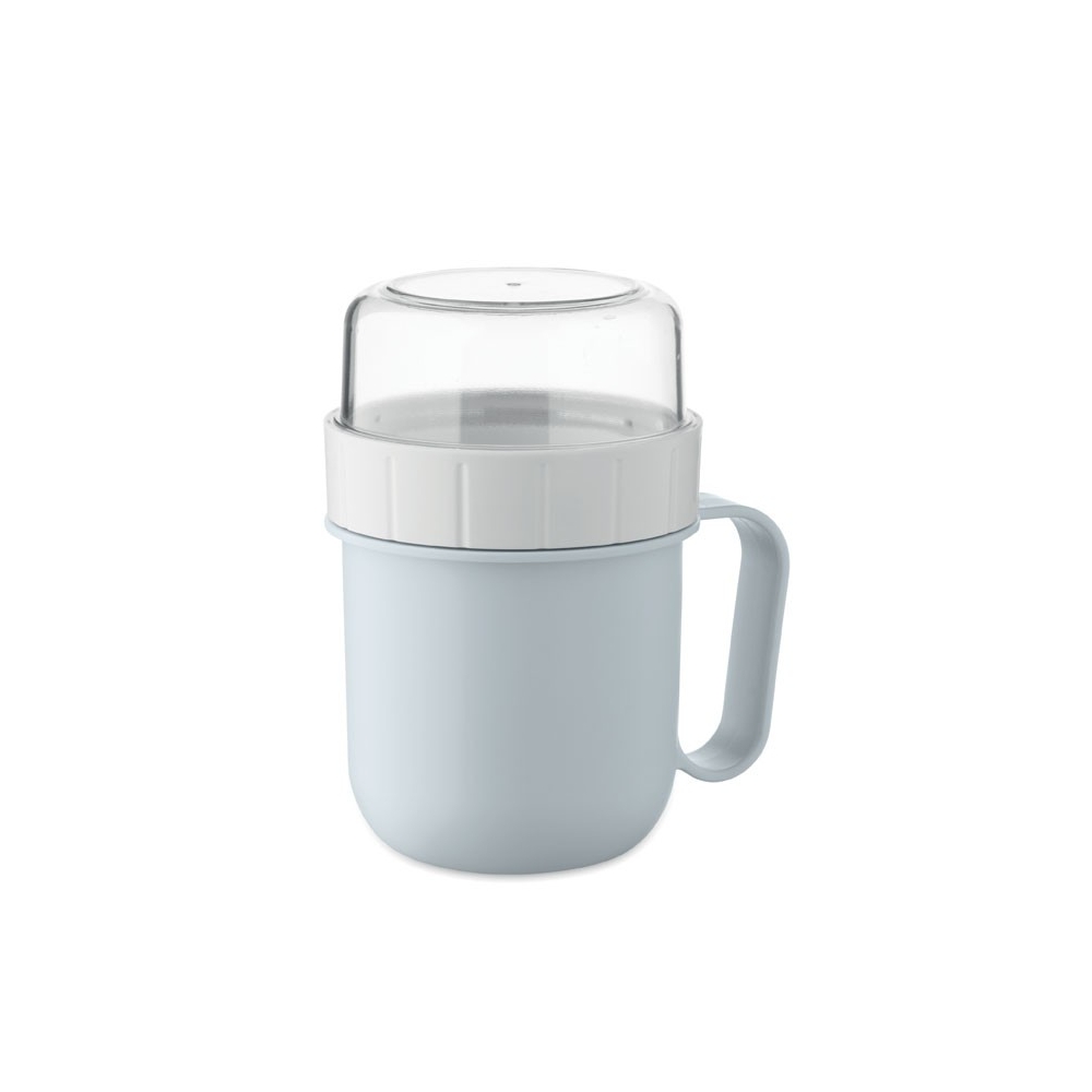 CUP ON GO Pusryčių arba užkandžių puodelis kelionei 450 ml