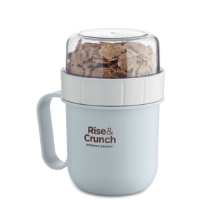 CUP ON GO Pusryčių arba užkandžių puodelis kelionei 450 ml