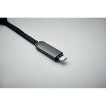 KEYSTO USB Type-C kabelis su raktų pakabuku