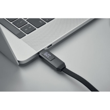 KEYSTO USB Type-C kabelis su raktų pakabuku