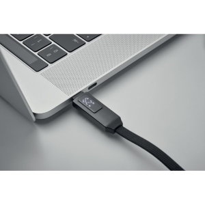 KEYSTO USB Type-C kabelis su raktų pakabuku