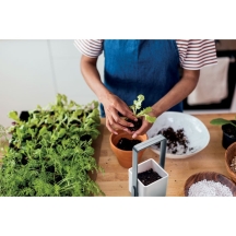 LUSHLET Vidaus sodas su LED auginimo šviesomis