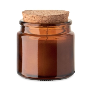 VALO Natūrali augalinės kilmės vaško žvakė su švelniu vanilės aromatu