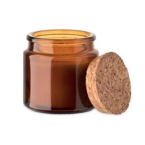 VALO Natūrali augalinės kilmės vaško žvakė su švelniu vanilės aromatu