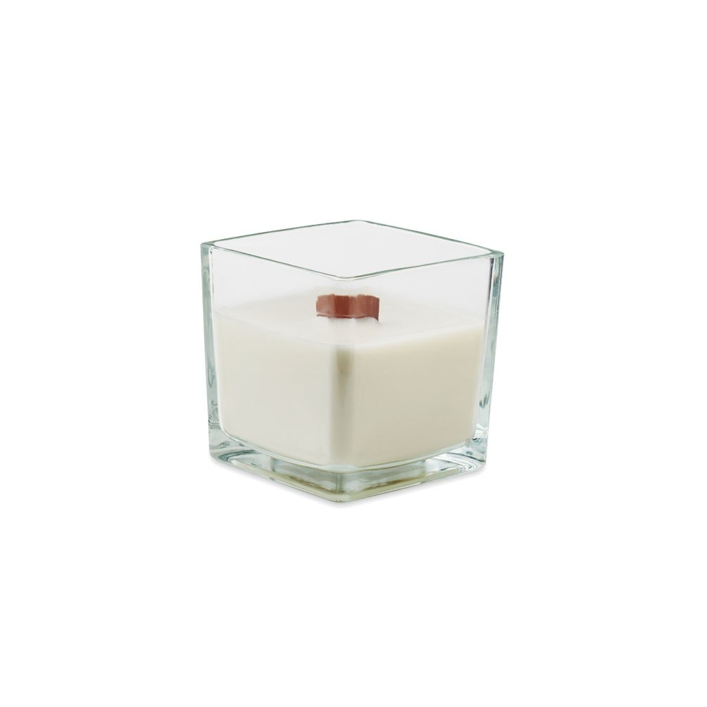 RIU Didelė vanilinė žvakė iš augalinio vaško (600gr)