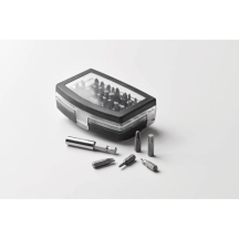 SCREY Atsuktuvo antgalių rinkinys su pasukamu laikikliu (32 dalių)