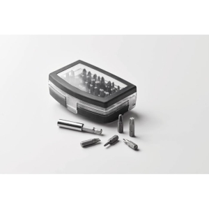 SCREY Atsuktuvo antgalių rinkinys su pasukamu laikikliu (32 dalių)