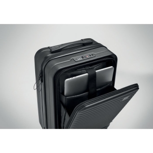 CITY Tvirto ABS plastiko lagaminas su 4 ratukais (20 colių)