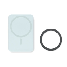 DOUBLETIC Magnetinis belaidis įkroviklis (15 W) su išorinė baterija 5000 mAh