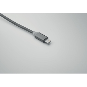 BLUE Raktų pakabukas su įkrovimo kabeliu