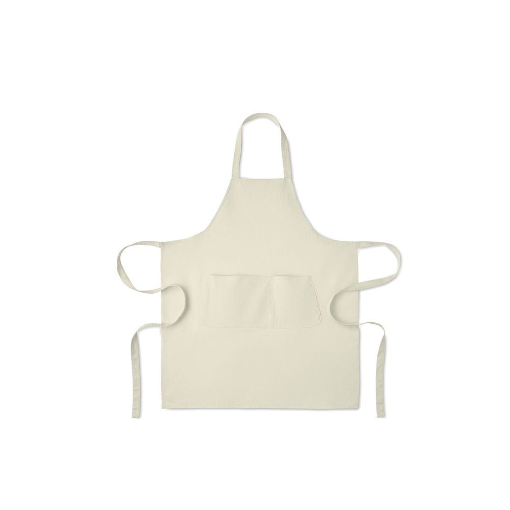 GAMMA Reguliuojama prijuostė iš ekologiškos medvilnės (240 gr/m²)