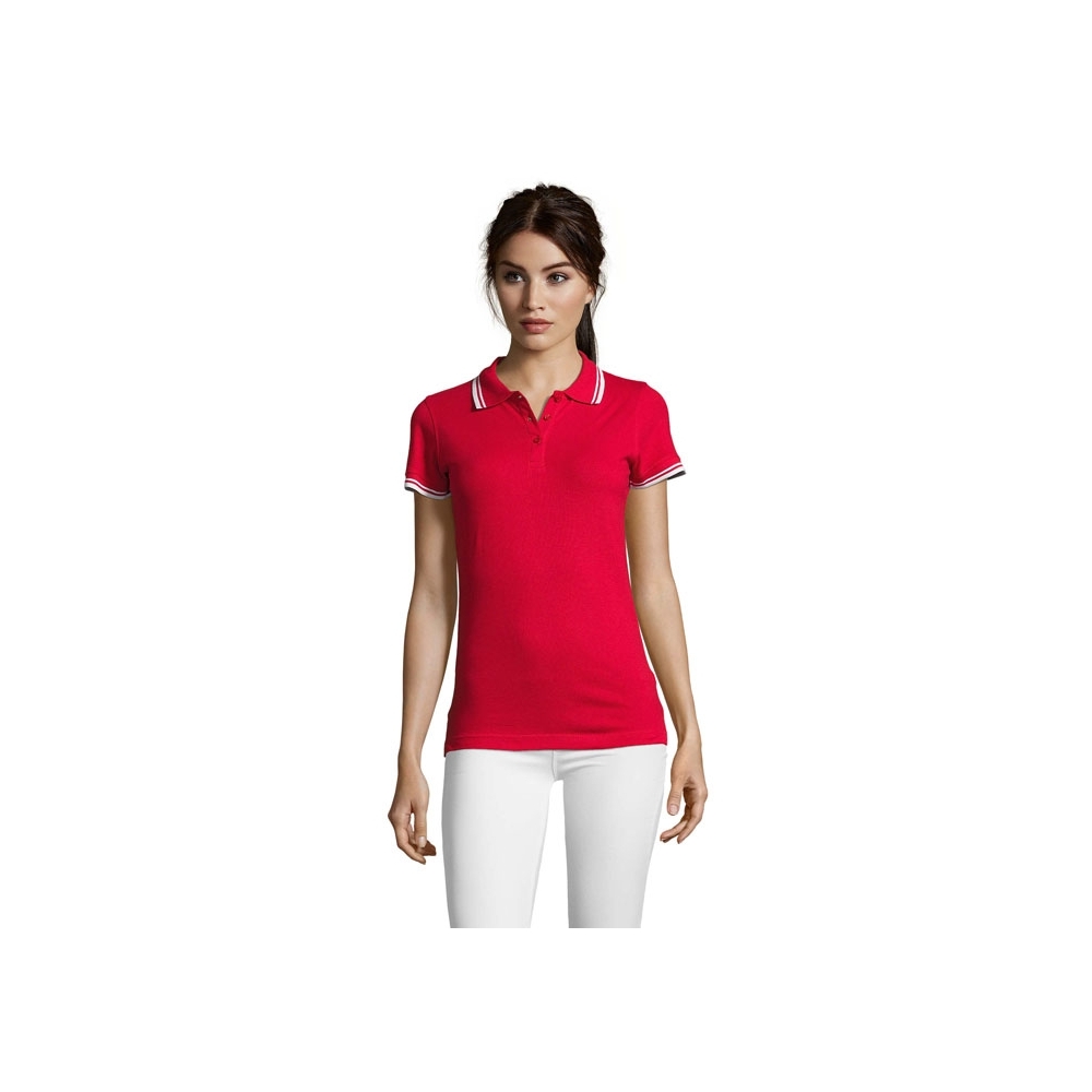 PASADENA WOMEN Moteriški medvilniniai polo marškinėliai 200 g/m²