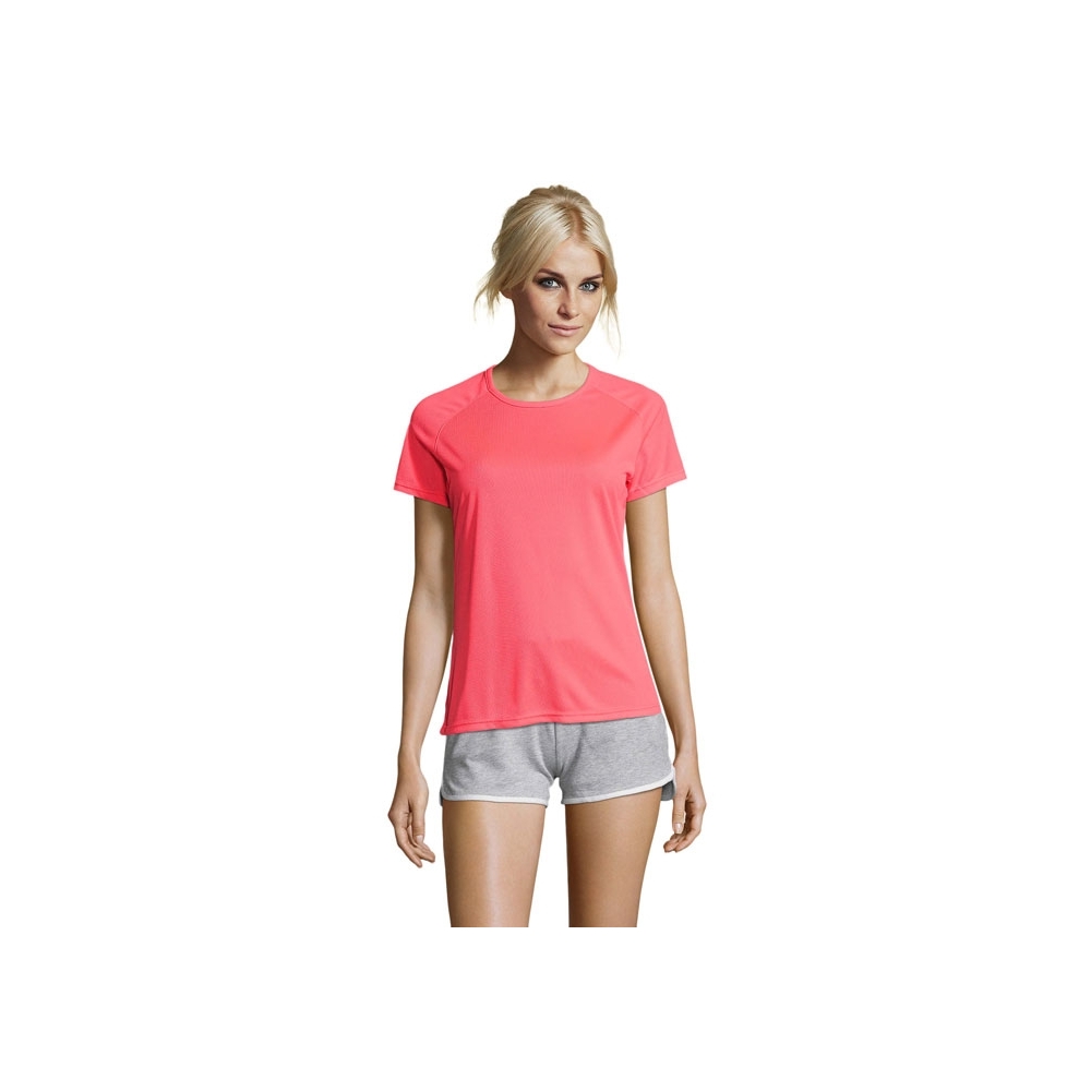 SPORTY WOMEN Moteriški sportiniai marškinėliai 140 g/m²