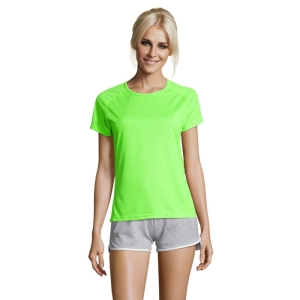 SPORTY WOMEN Moteriški sportiniai marškinėliai 140 g/m²