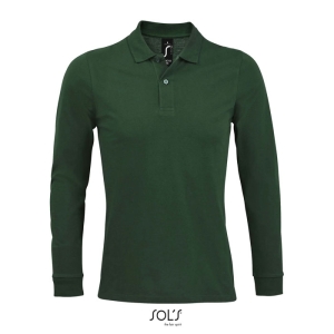 PERFECT LSL MEN Vyriški polo marškinėliai ilgomis rankovėmis 180 g/m²
