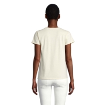 CRUSADER WOMEN Moteriški aptempto kirpimo marškinėliai 150 g/m²