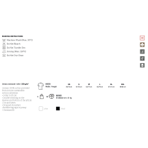 THC Fjord Unisex Oversized marškinėliai 220 g/m²