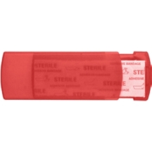 EVAN Kompaktiška plastikinė dėžutė su pleistrais