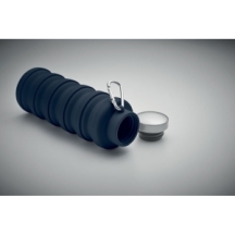 KOLAPSI Sulankstomas silikoninis buteliukas su karabinu (500 ml)