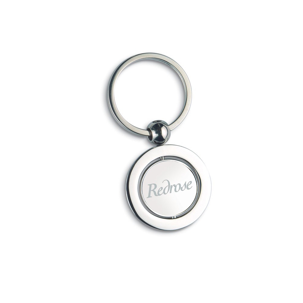 GLOBY Metalinis raktų pakabukas su dekoracija