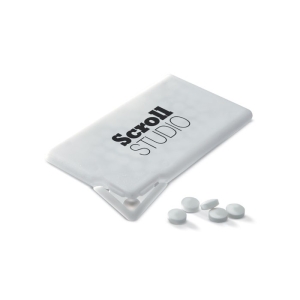 MINTCARD Mėtinės pastilės kortelės formos dėkle