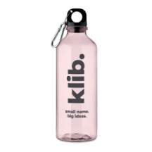 MOSS RE500 RPET Ekologiška gertuvė su karabinu 500 ml