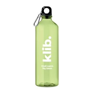MOSS RE750 RPET Ekologiška sportinė gertuvė su karabinu 750 ml