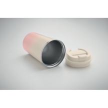 BRACE+ Pereinamų spalvų termo puodelis su dangteliu 350 ml