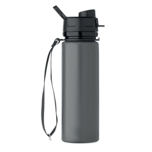 LETT Sulankstoma silikoninė sportinė gertuvė su dangteliu 500 ml