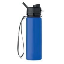 LETT Sulankstoma silikoninė sportinė gertuvė su dangteliu 500 ml